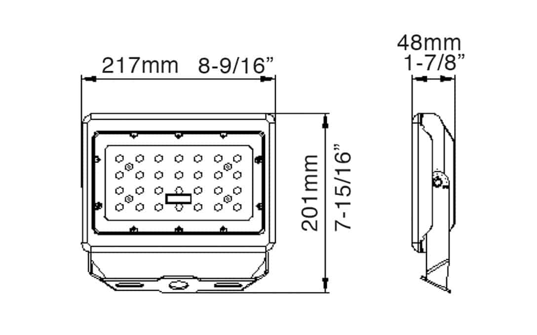50W LED Flood Light NightRider LEDS Automotive, Equipment, and