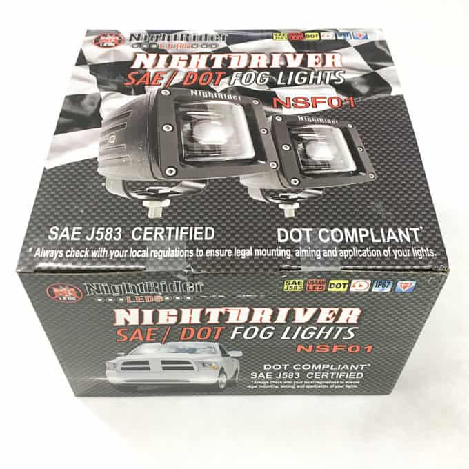 Street Legal LED Fog Lights Are Here! NightRider LEDS Automotive
