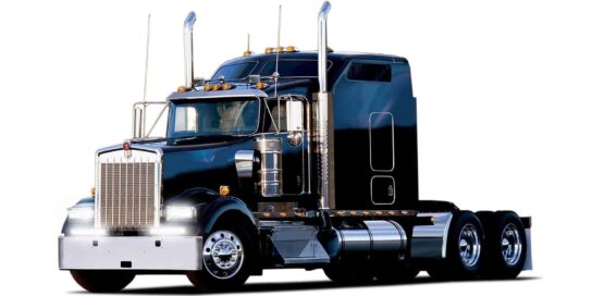 Transport Truck with SAE Double Row Bars